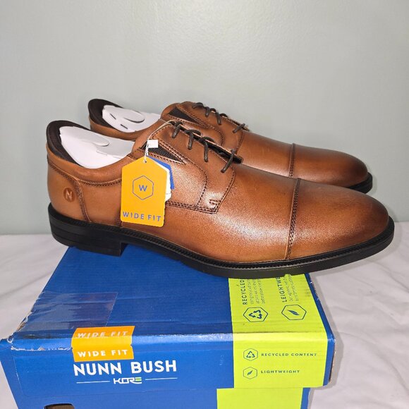 Nunn Bush Other - Nunn Bush Kore Icon Ct Oxford in Cognac, Men's Size 15 Wide, New in Box